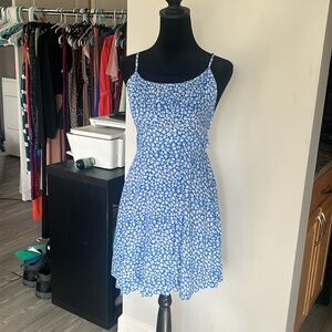 Light floral summer dress